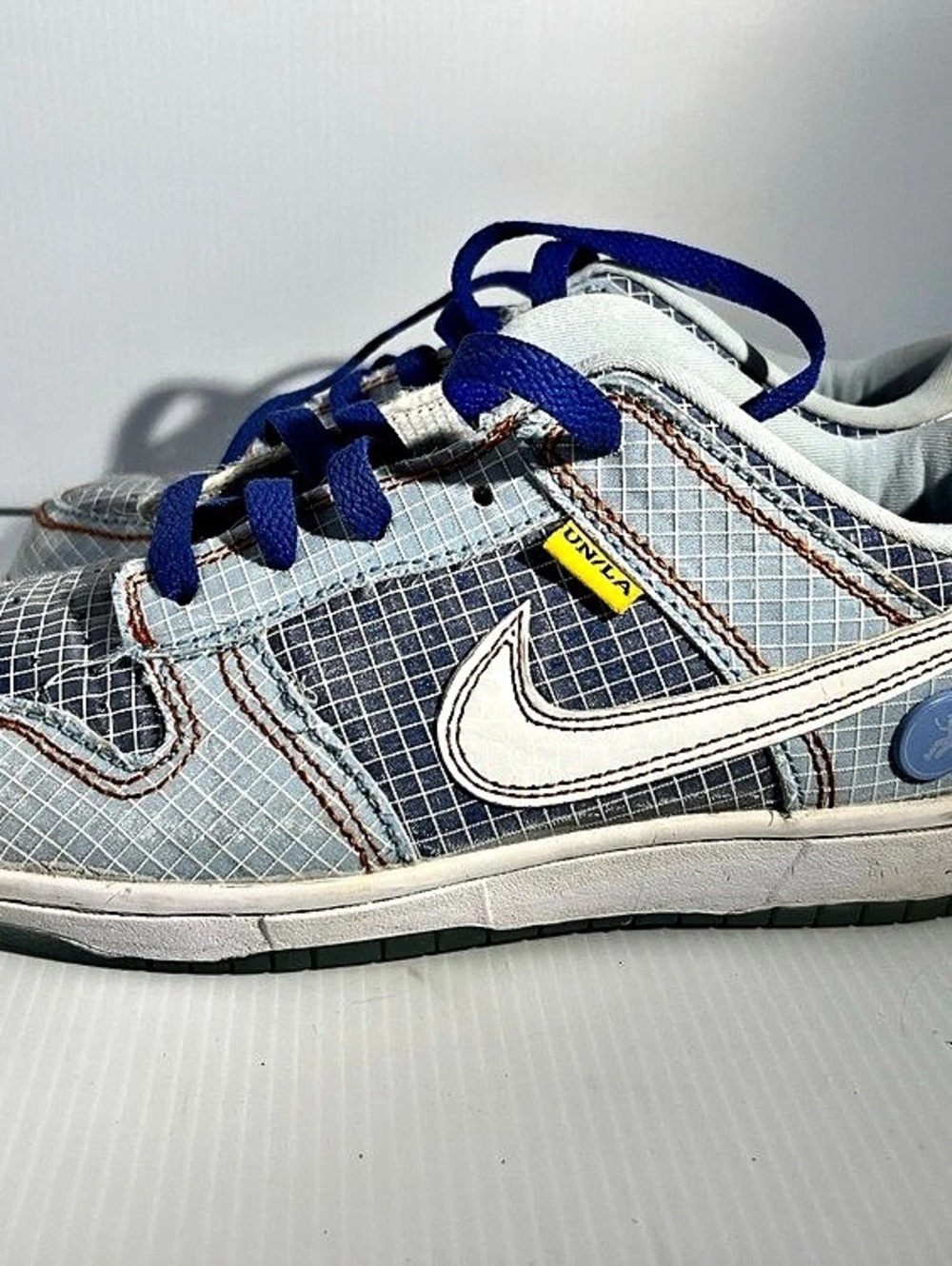 Nike Dunk Low x Union LA Passport Pack Argon Sneakers Blue & White US 4Y